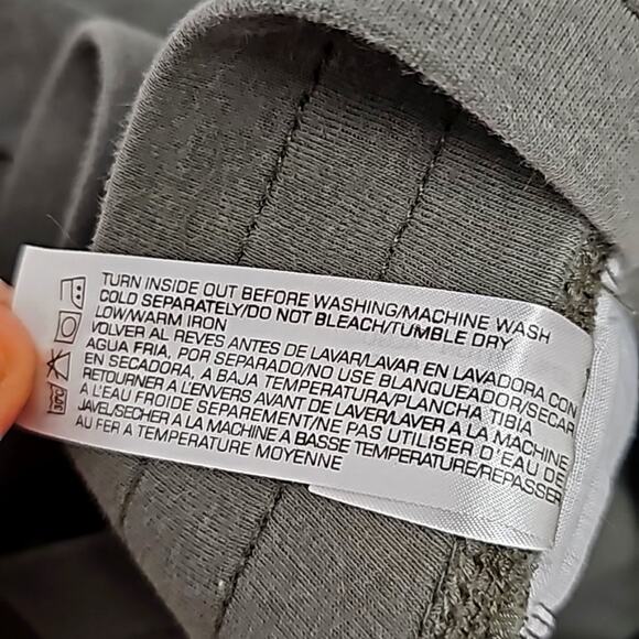 Supplies Women Pull On Drawstring Convertible Roll Up Capri/Long Hiking Pants 14 - Picture 11 of 12